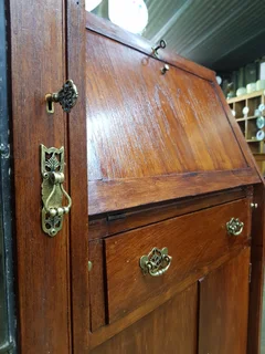 Bookcase with Writing Bureau ~ Circa 1940.