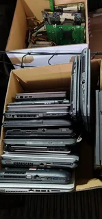 Laptops, monitors,  hard-drive, keyboards, mouse, electronics to clear for spares