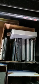 Laptops, monitors,  hard-drive, keyboards, mouse, electronics to clear for spares