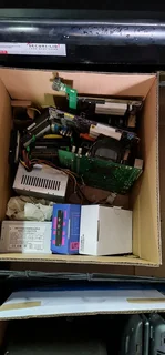 Laptops, monitors,  hard-drive, keyboards, mouse, electronics to clear for spares