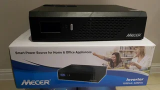 Mecer 1200VA (720W) and 2400VA (1440W) Inverter  with Battery Charger