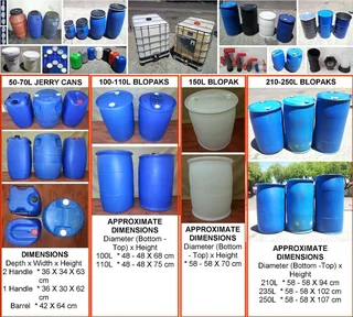 DRUMS - Plastic, Steel, Buckets, IBC&#39;s, Tanks, Kegs, 1000L &amp; Grey Water Systems