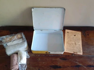 Vintage AA First Aid Tin