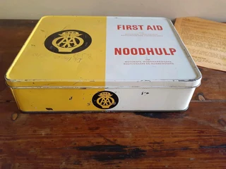 Vintage AA First Aid Tin