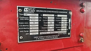 200 kva Volvo generator