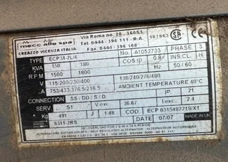 150 kva Deutz generator