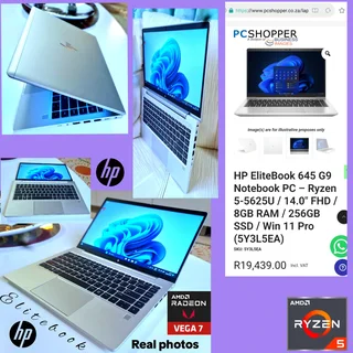 ■Hp Elitebook, Waranty, Ssd, Demo 98%mint new, Ryzen 5, Radeon Graphics