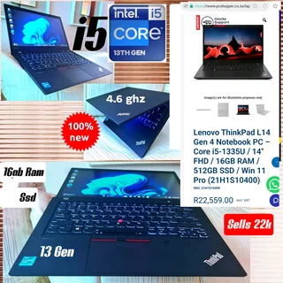 i5✅️✅️13Gen ✅️ssd ➡️Sells 22K ✅️16Ram ✅️Waranty