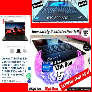 i5✅️✅️13Gen ✅️ssd ➡️Sells 22K ✅️16Ram ✅️Waranty