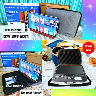 ☆☆wow!!! 100% Brandnew Portable Tv and Case in box