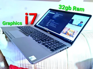 Dell i7ssd ✅️32Ram ✅️Nvidia ✅️95%mint
