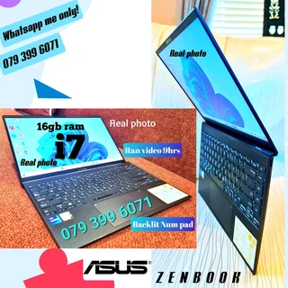 Asus zenbook ✅️i7 11gen ✅️16ram  ➡️demo95%