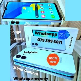 Samsung A06 ✅️100%new 2sims ✅️Waranty