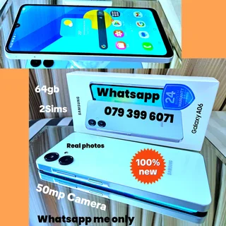 Samsung A06 ✅️100%new 2sims ✅️Waranty