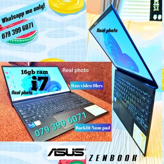 Asus zenbook ✅️i7 11gen ✅️16ram  ➡️demo95%