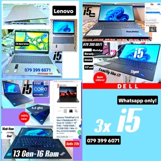 Store Demos:3x i5 like new ✅️Waranty, invoice
