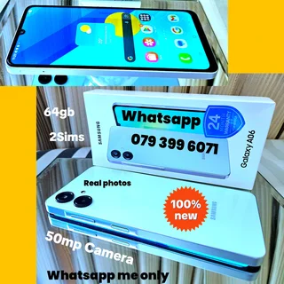 Samsung A06 ✅️100%new 2sims ✅️Waranty