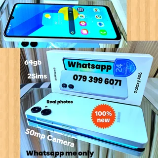 Samsung A06 ✅️100%new 2sims ✅️Waranty