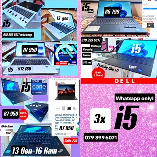 Store Demos: 3x i5 like new ✅️Waranty, invoice