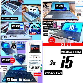 Store Demos: 3x i5 like new ✅️Waranty, invoice