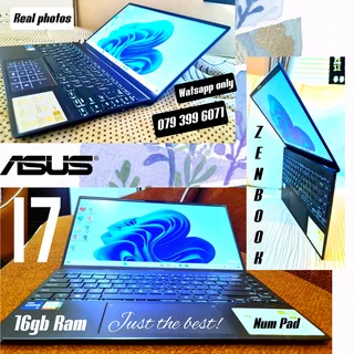 Asus zenbook ✅️i7 11gen ✅️16ram  ➡️demo95% ■079 399 60 71 ■whatsapp