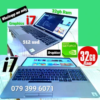 Dell i7ssd ✅️32Ram ✅️Nvidia ✅️95%mint