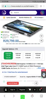 Dell i7✅️1Tb ssd ✅️32gb Ram ✅️Nvidia ✅️Touch