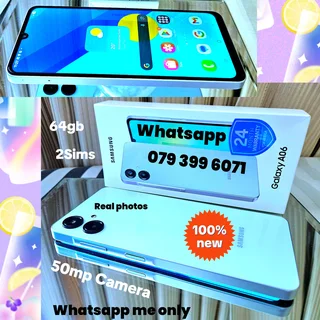 Samsung A06 ✅️100%new 2sims ✅️Waranty