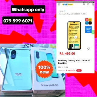 Samsung A26 ✅️100%new 2sims ✅️Waranty