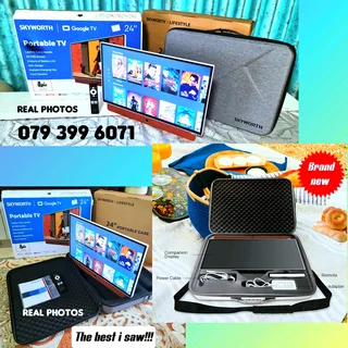 ☆wow! 100% Brandnew Portable Tv+ Case: 2boxs