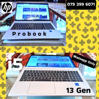 HP i5✅️13Gen ✅️Waranty ✅️8Ram ssd 90%Demo