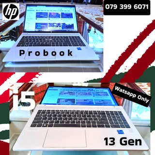 HP i5✅️13Gen ✅️Waranty ✅️8Ram ssd 90%Demo