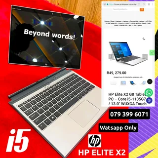 Hp Elite x2 i5 ✅️100%new ✅️Touch 2in1 ✅️sells 49K ✅️Waranty