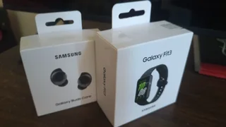 Samsung Galaxy Buds Core and Fit 3 Sealed in the box