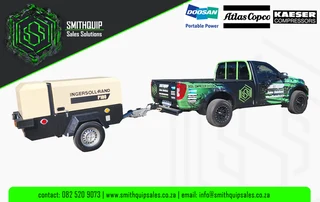 Mobile Diesel Compressors : 90 - 1200cfm