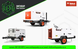 -NEW- Bobcat Mobile Diesel Compressors for Sale