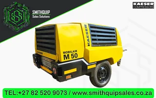 Kaeser 185cfm Mobile Diesel Compressor - M50