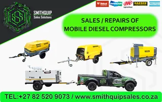 Kaeser 185cfm Mobile Diesel Compressor - M50