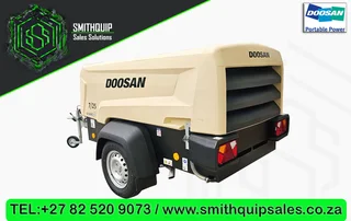 2025 Doosan 90cfm Mobile Diesel Compressor