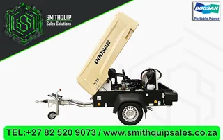 2025 Doosan 90cfm Mobile Diesel Compressor