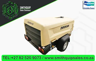 2025 Doosan 90cfm Mobile Diesel Compressor