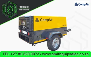 Compair 210cfm &#64; 12 Bar Mobile Diesel Compressor