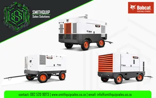 Bobcat Mobile Diesel Compressors for Sale - NEW-
