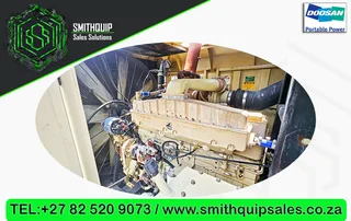 Doosan 1200cfm &#64; 21 Bar Diesel Compressor