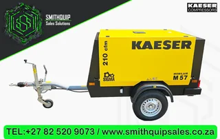 -NEW- Kaeser 210cfm Mobile Diesel Compressor - M57