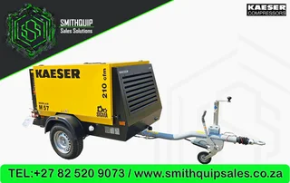 -NEW- Kaeser 210cfm Mobile Diesel Compressor - M57