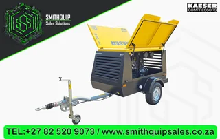 -NEW- Kaeser 210cfm Mobile Diesel Compressor - M57