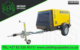 -NEW- Kaeser 210cfm Mobile Diesel Compressor - M57
