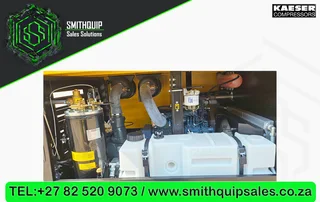 -NEW- Kaeser 210cfm Mobile Diesel Compressor - M57