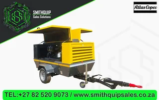 Atlas Copco 350cfm &#64; 10 Bar Mobile Diesel Compressor